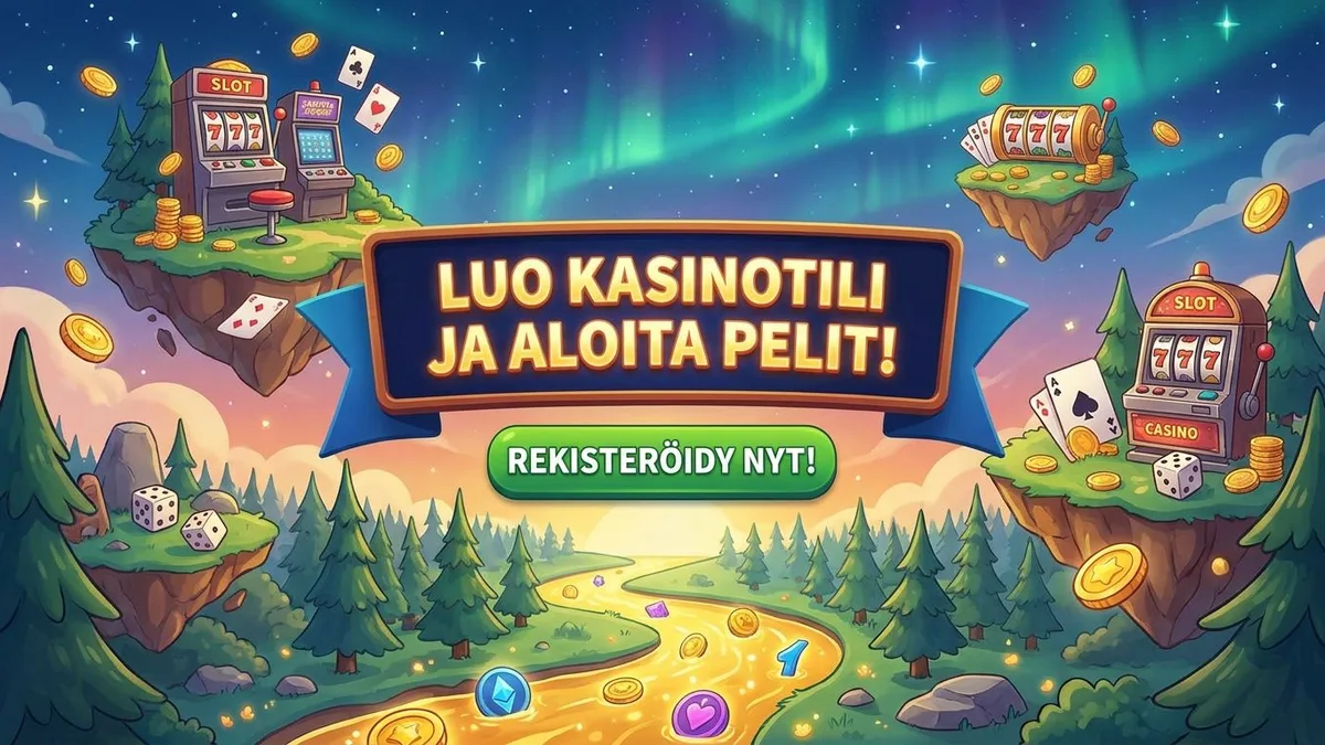 Rekisteröidy bonuksella